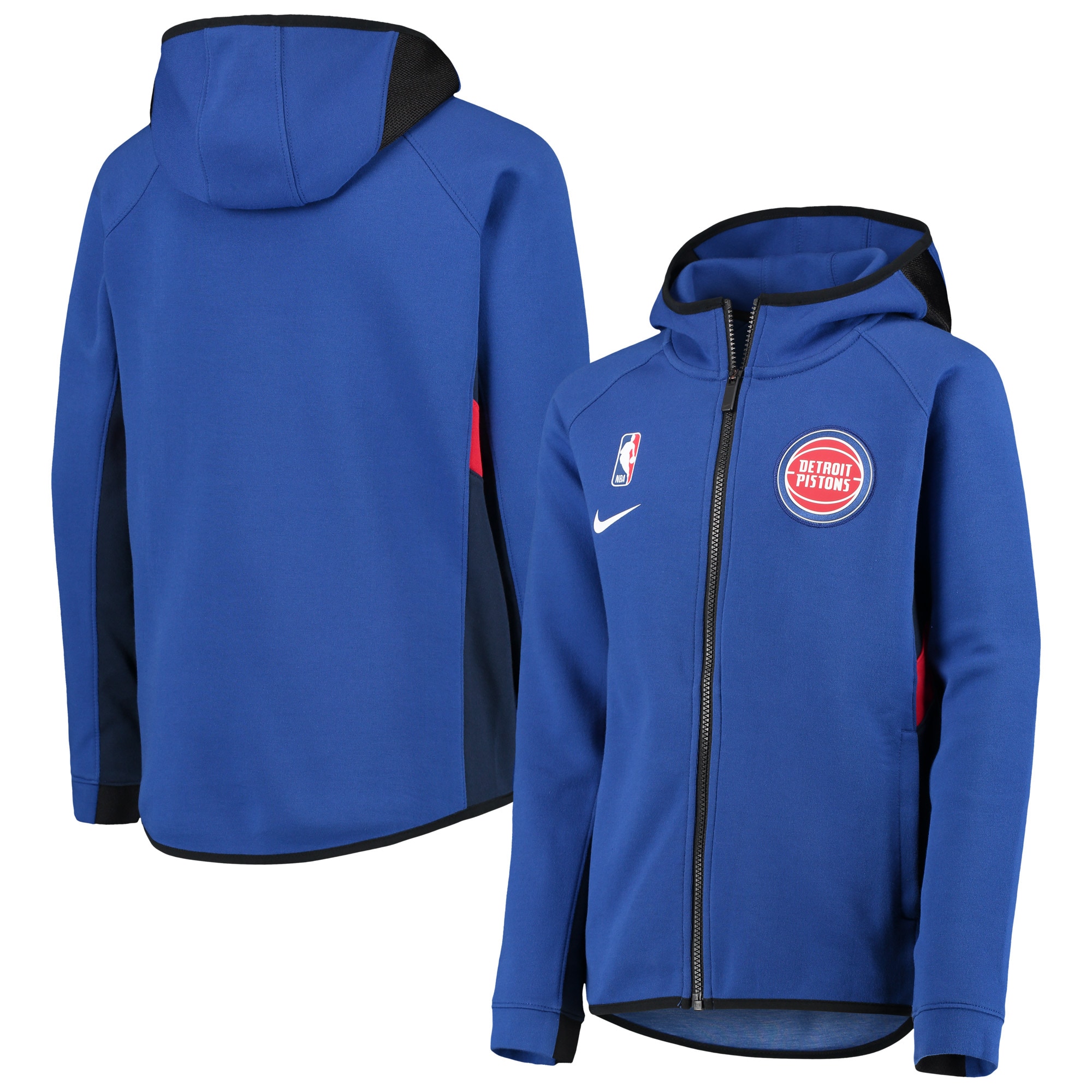 detroit pistons zip up hoodie