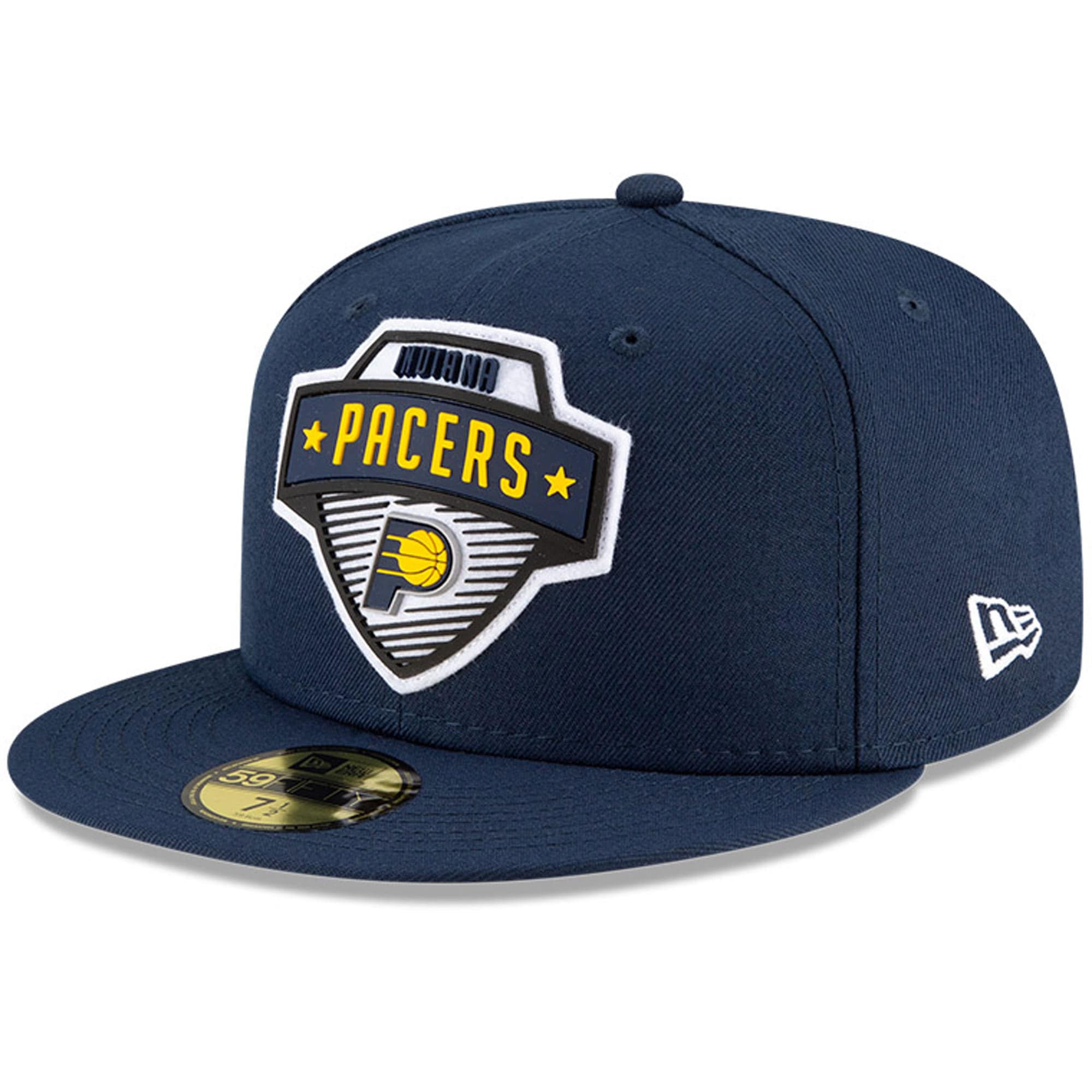 Men's New Era Navy Indiana Pacers 2020 Tip Off 59FIFTY Fitted Hat