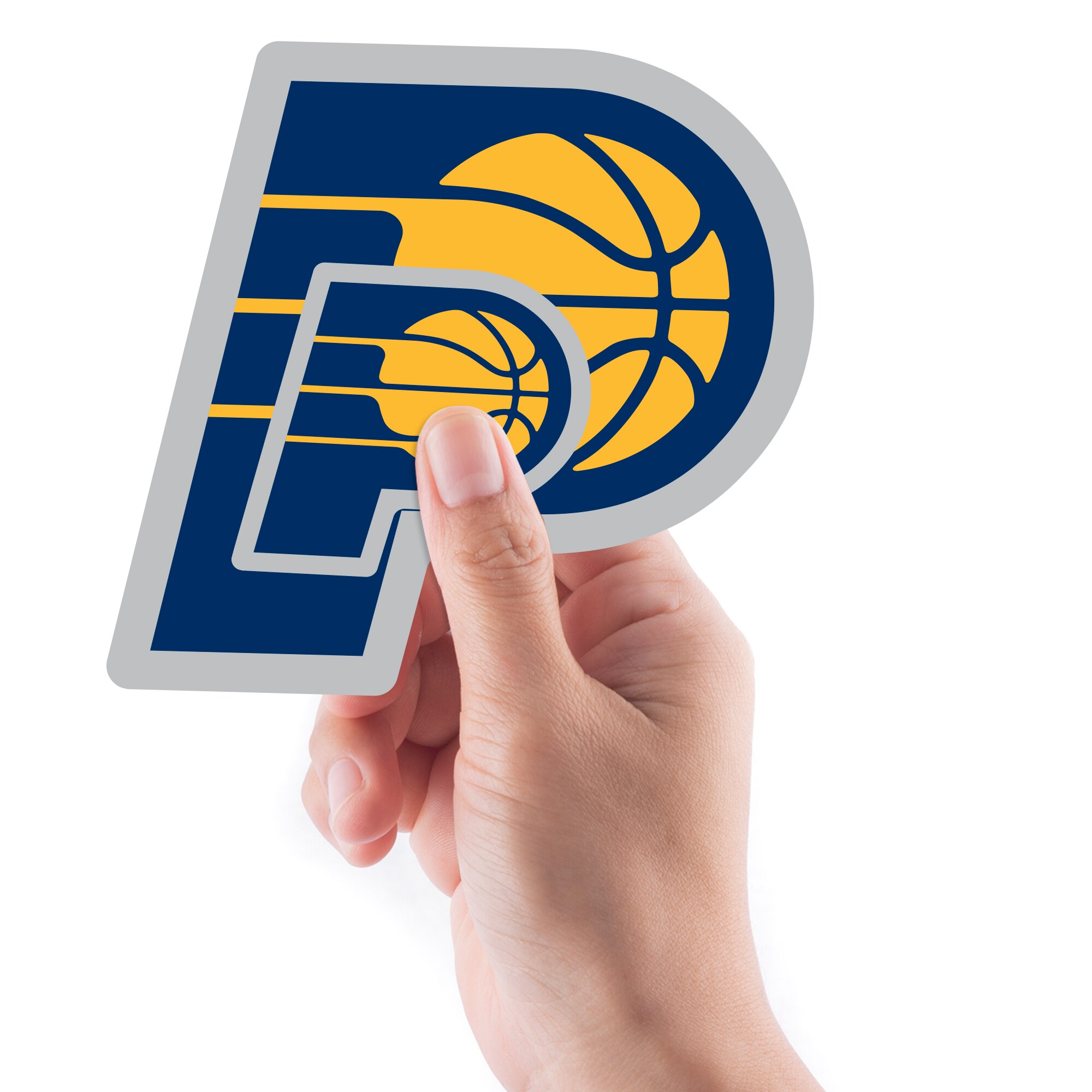 Fathead Indiana Pacers 5-Piece Mini Alumigraphic Outdoor Decal Set