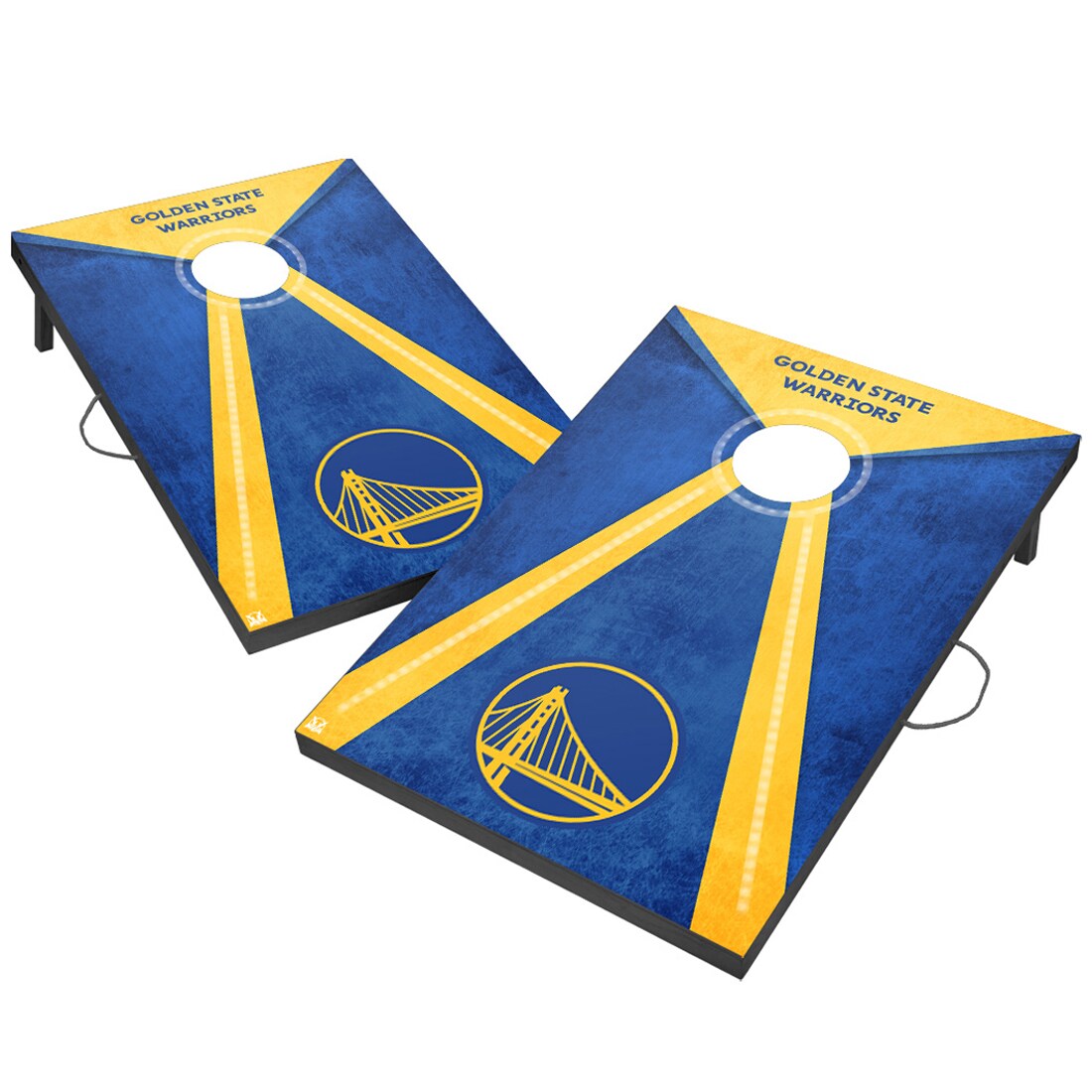 Golden State Warriors 2' x 3' LED Cornhole Board Set
