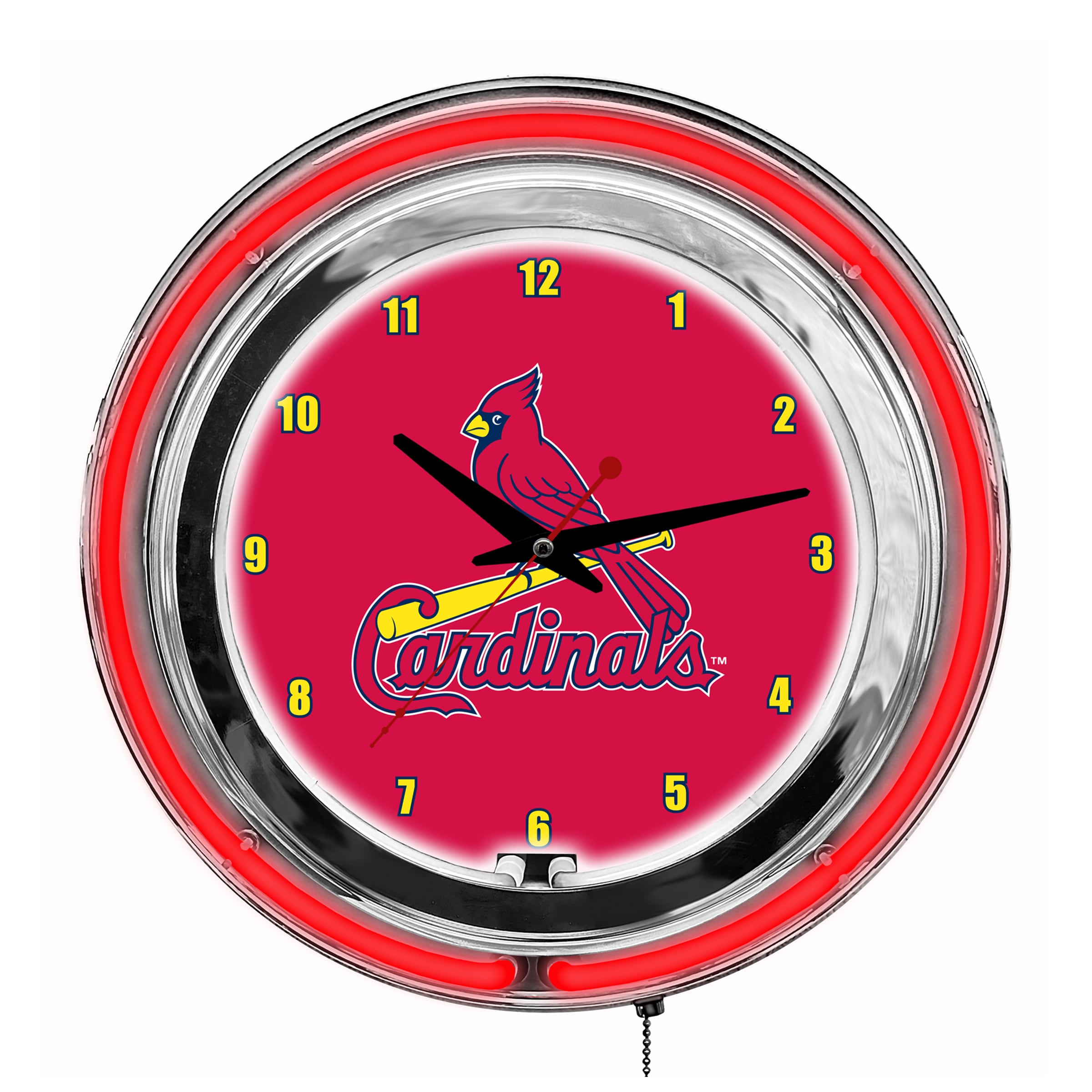 Imperial St. Louis Cardinals 14'' Neon Clock