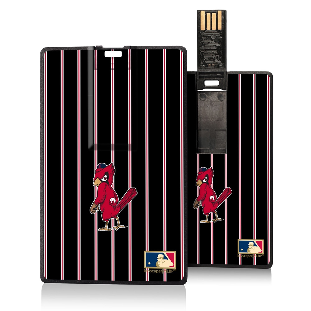 St. Louis Cardinals 1950 Cooperstown Pinstripe Credit Card USB Drive