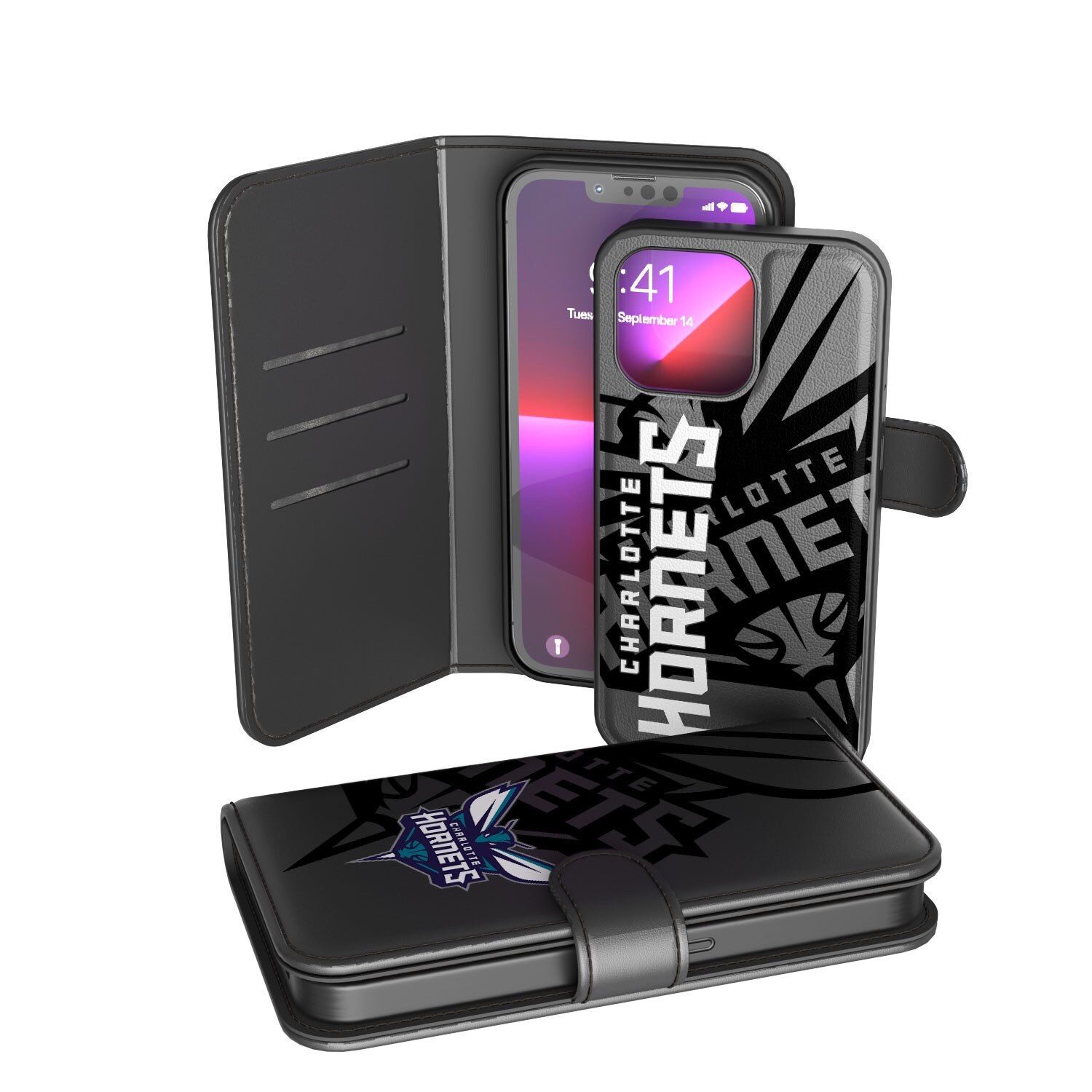 Charlotte iPhone Wallet Case Gear Up For Sports