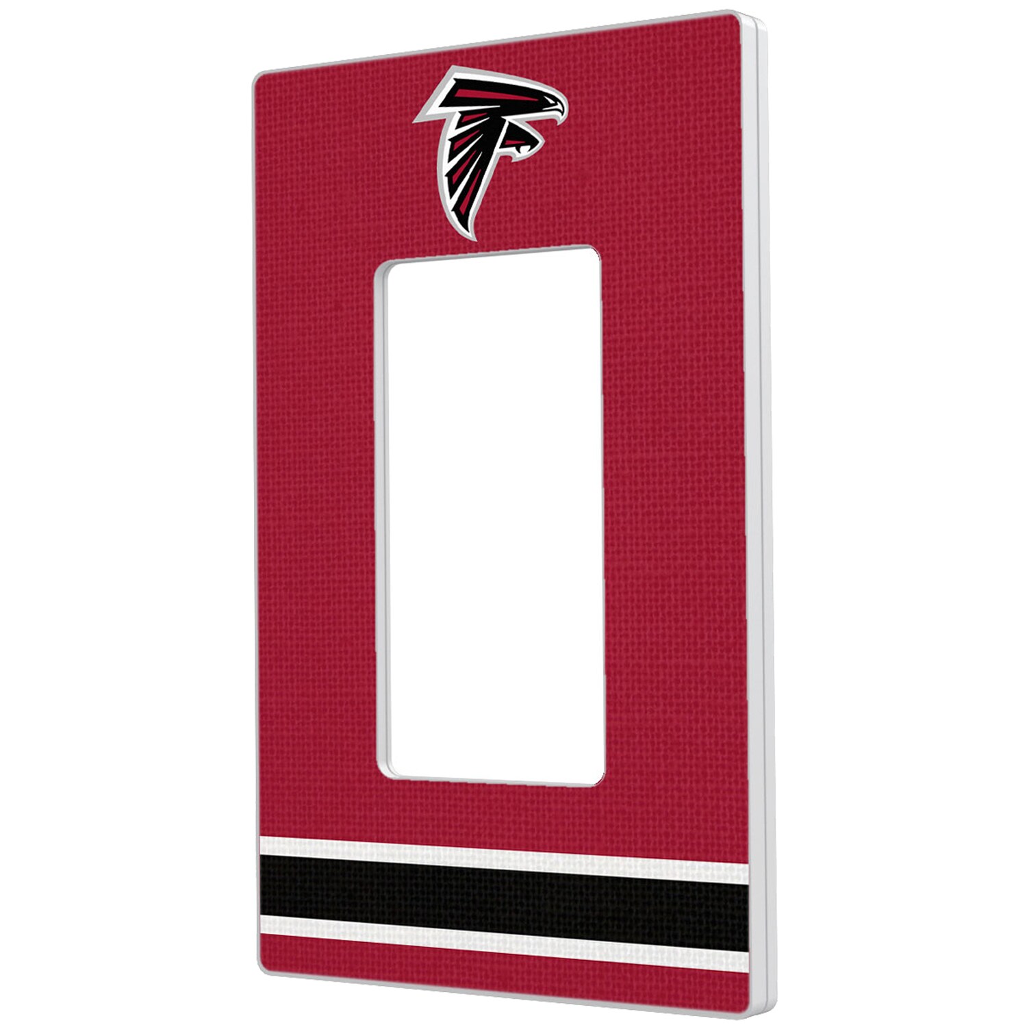 Atlanta Falcons Stripe Single Rocker Light Switch Plate