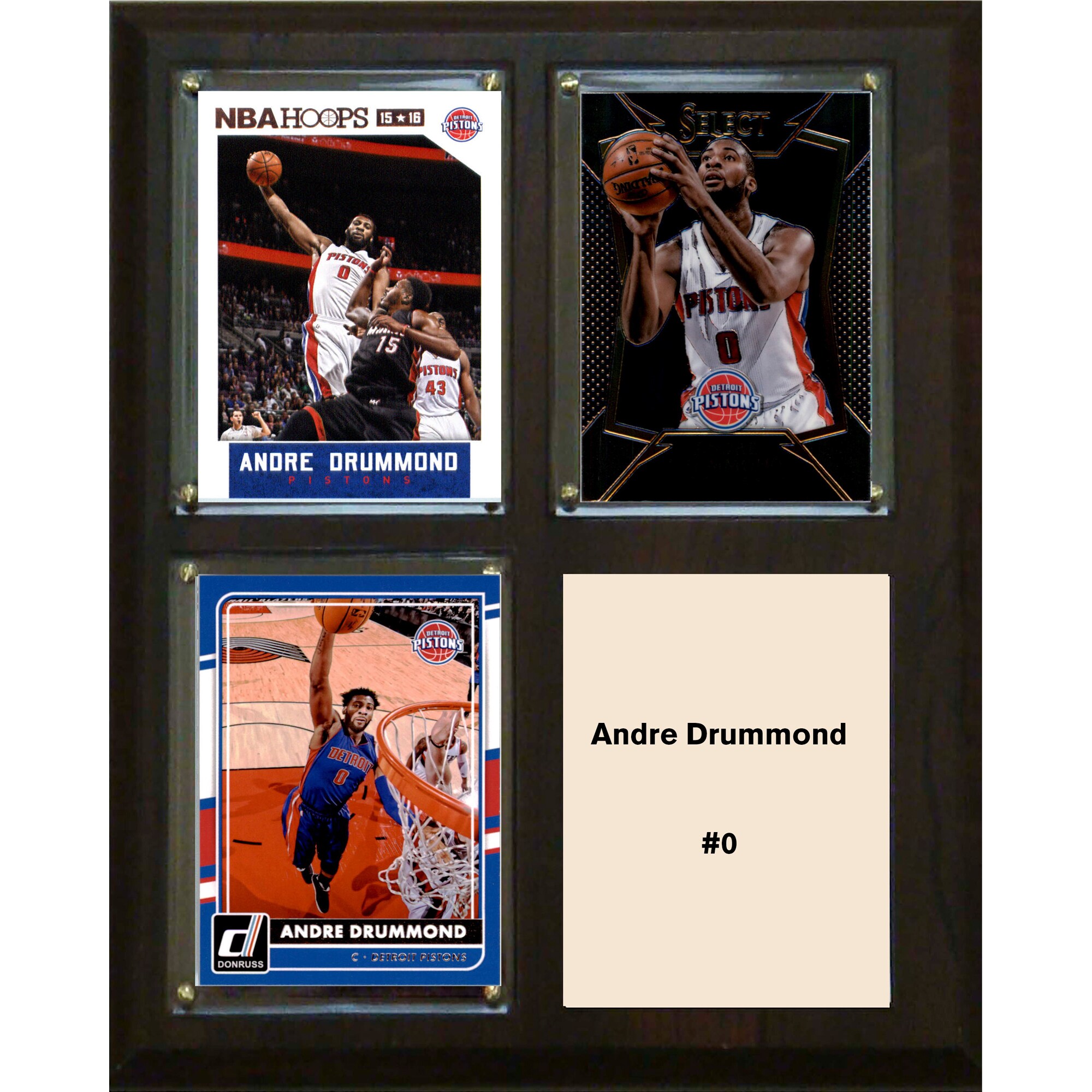 Andre Drummond Detroit Pistons 8'' x 10'' Plaque
