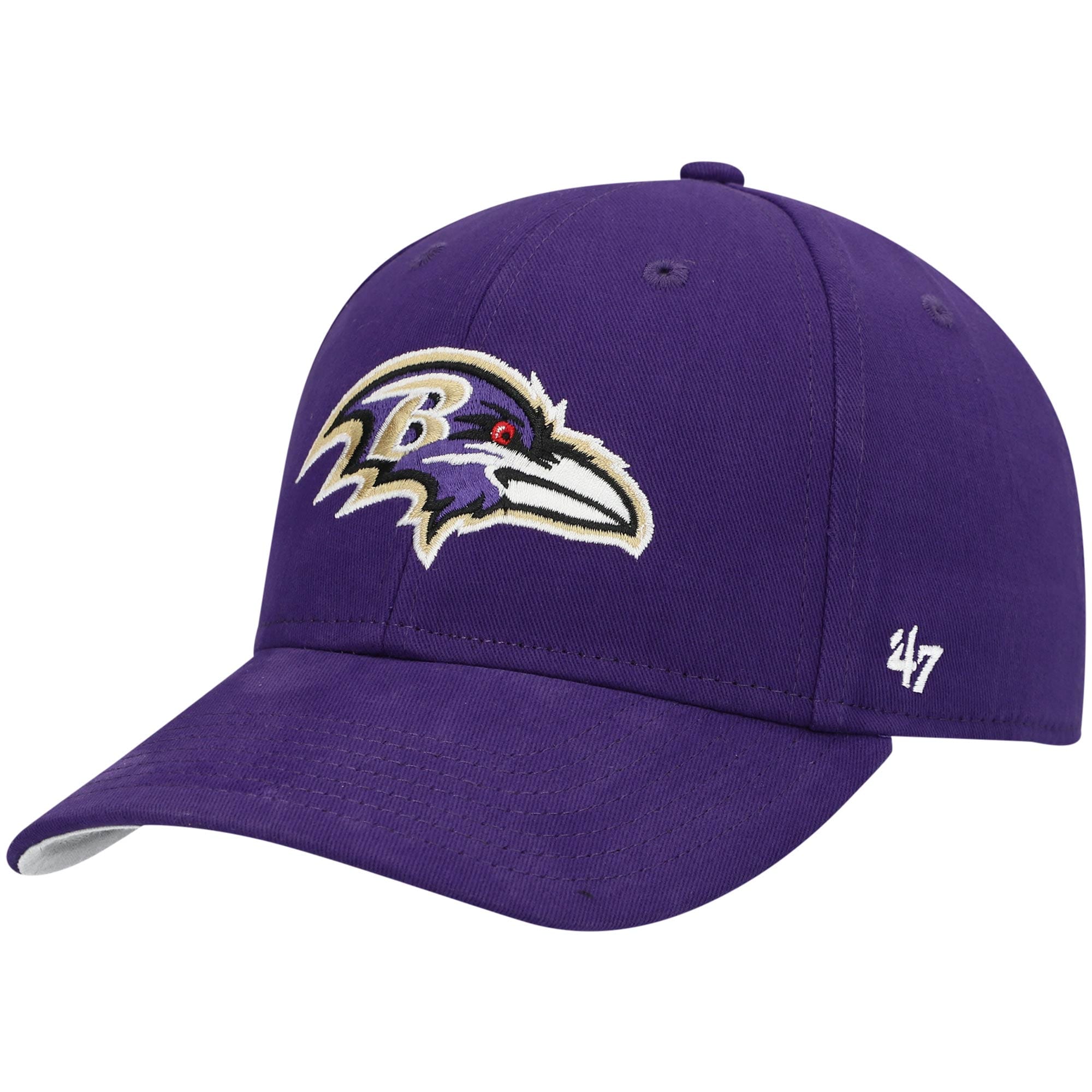 Preschool '47 Purple Baltimore Ravens Basic Team MVP Adjustable Hat
