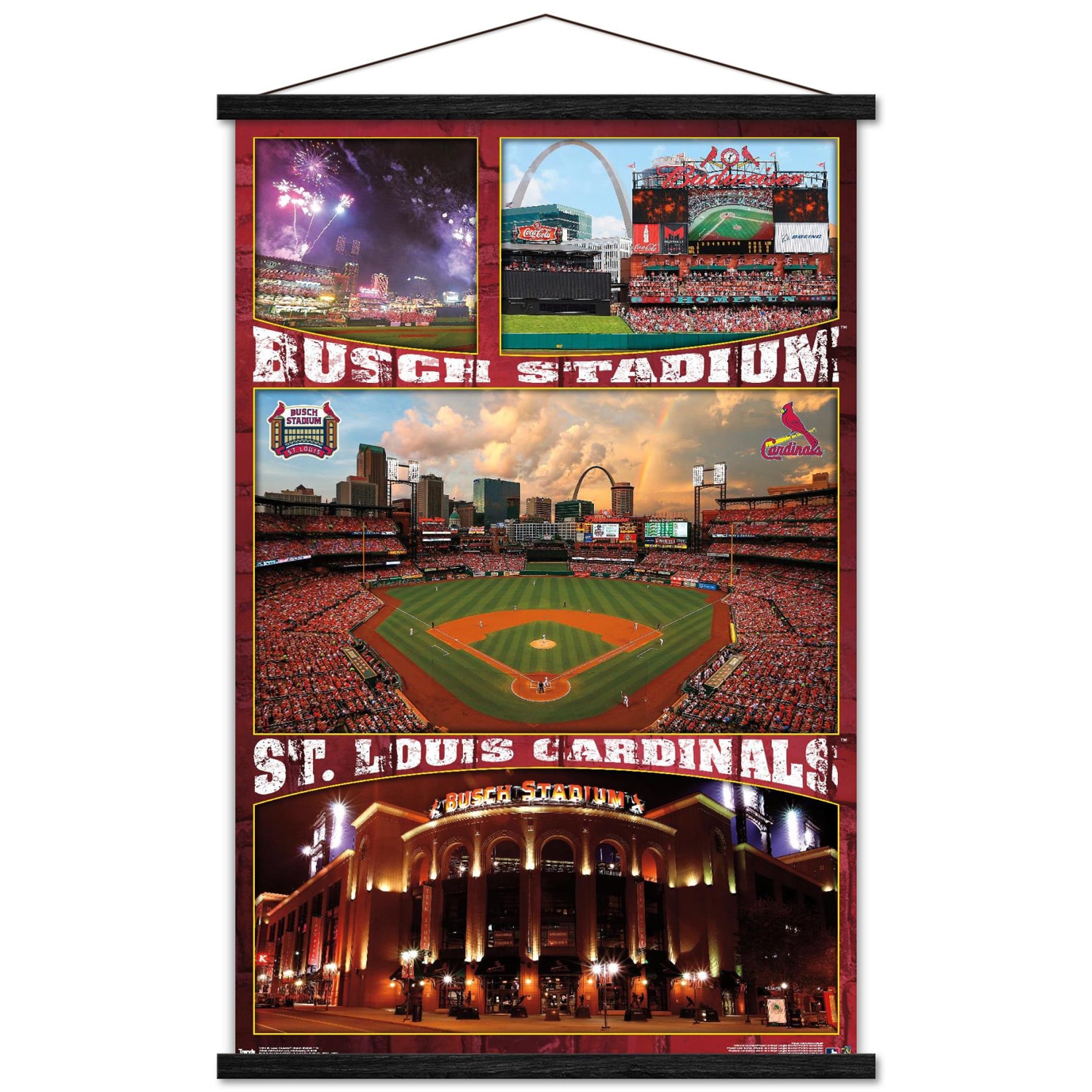 St. Louis Cardinals 24'' x 34.75'' Magnetic Framed Poster