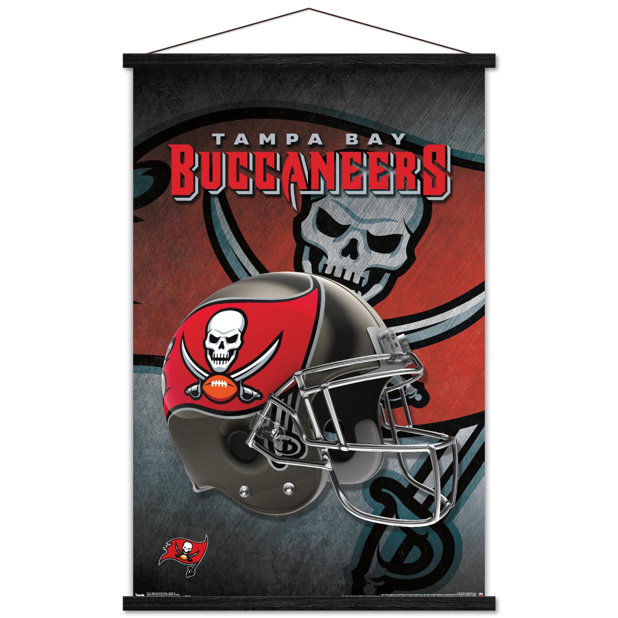 Tampa Bay Buccaneers 22.4'' x 34'' Magnetic Framed Poster