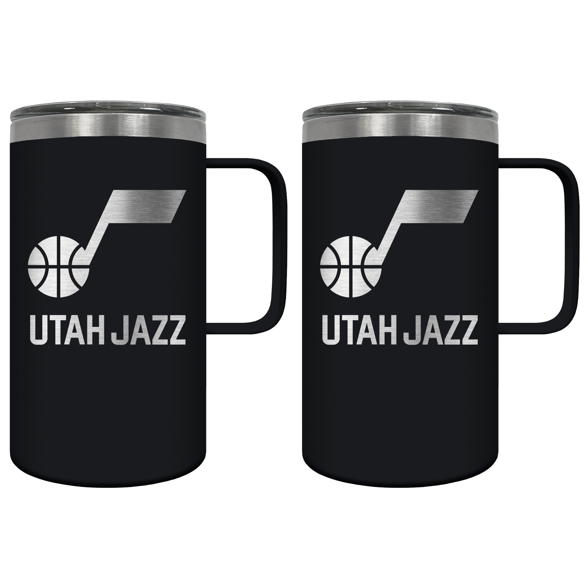 Utah Jazz 18oz. Travel Hustle Mug