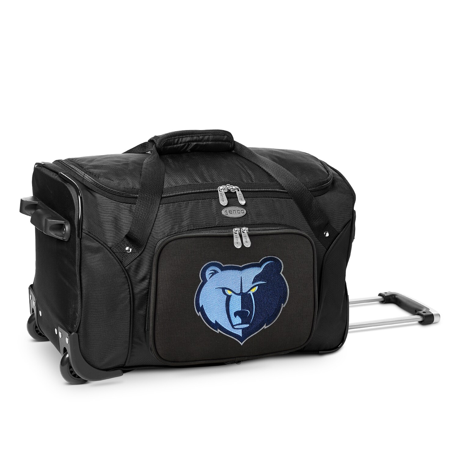 MOJO Black Memphis Grizzlies 22" 2-Wheeled Duffel Bag