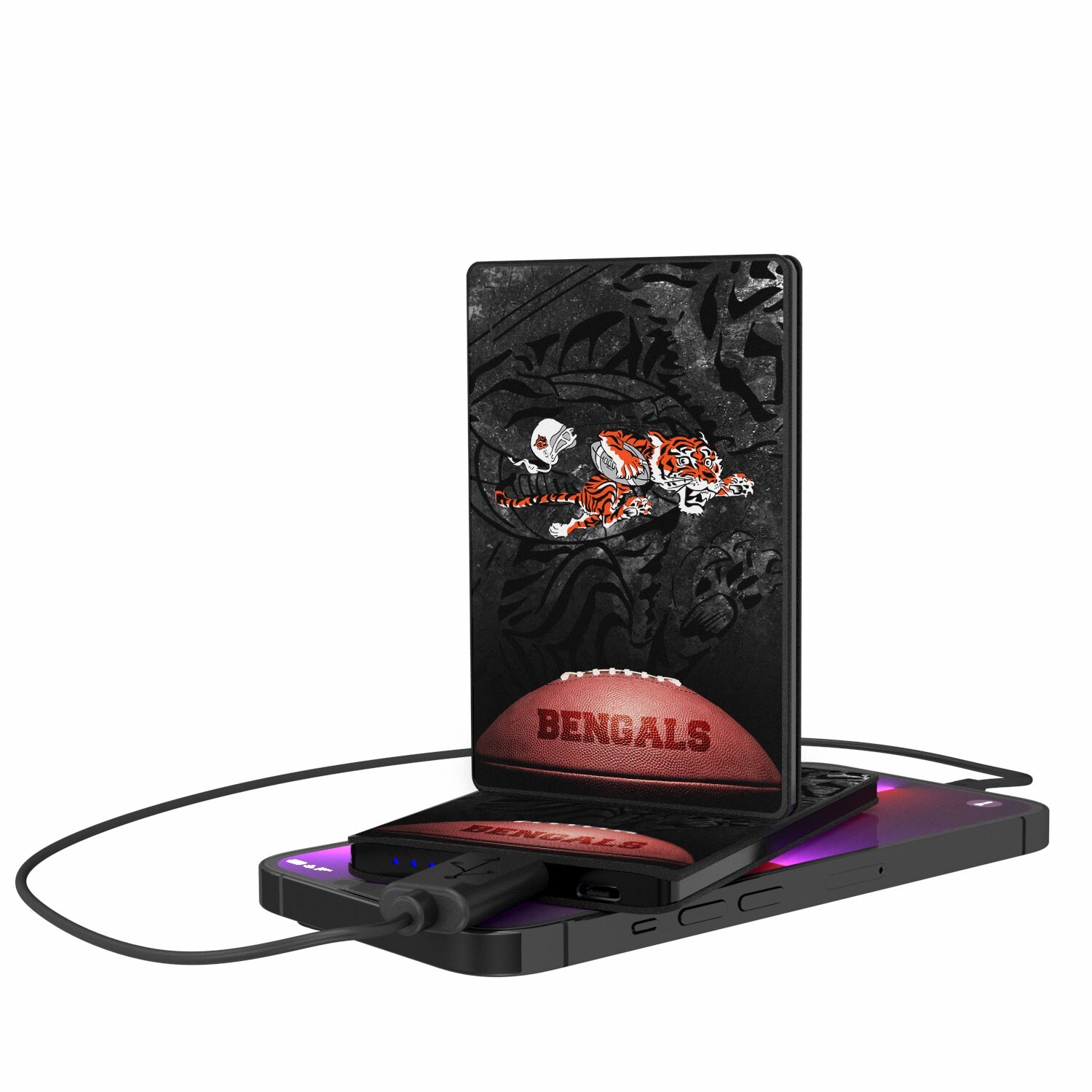Cincinnati Bengals 2500 mAh Legendary Design Credit Card Powerbank