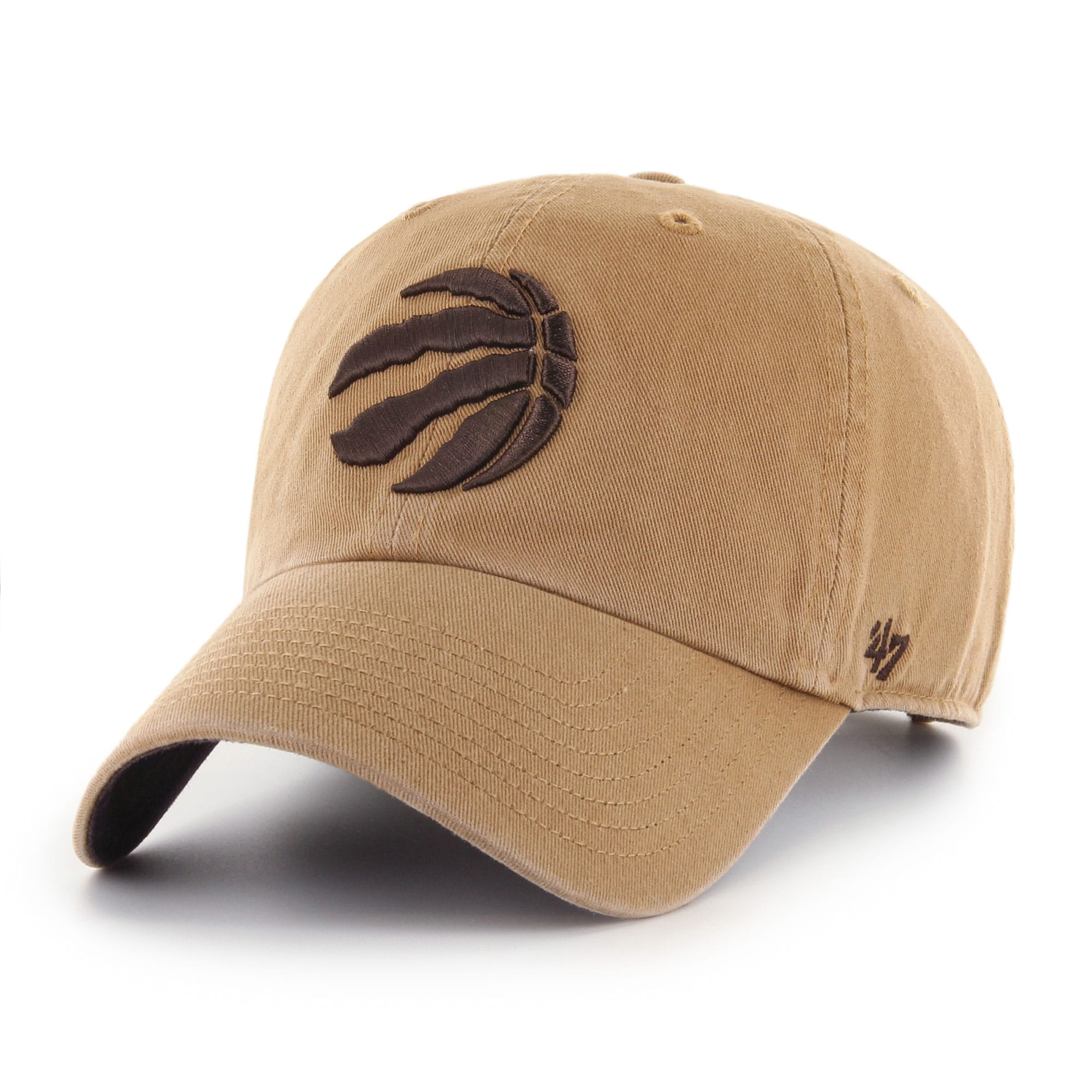 Men's '47 Camel Toronto Raptors Ballpark Clean Up Adjustable Hat