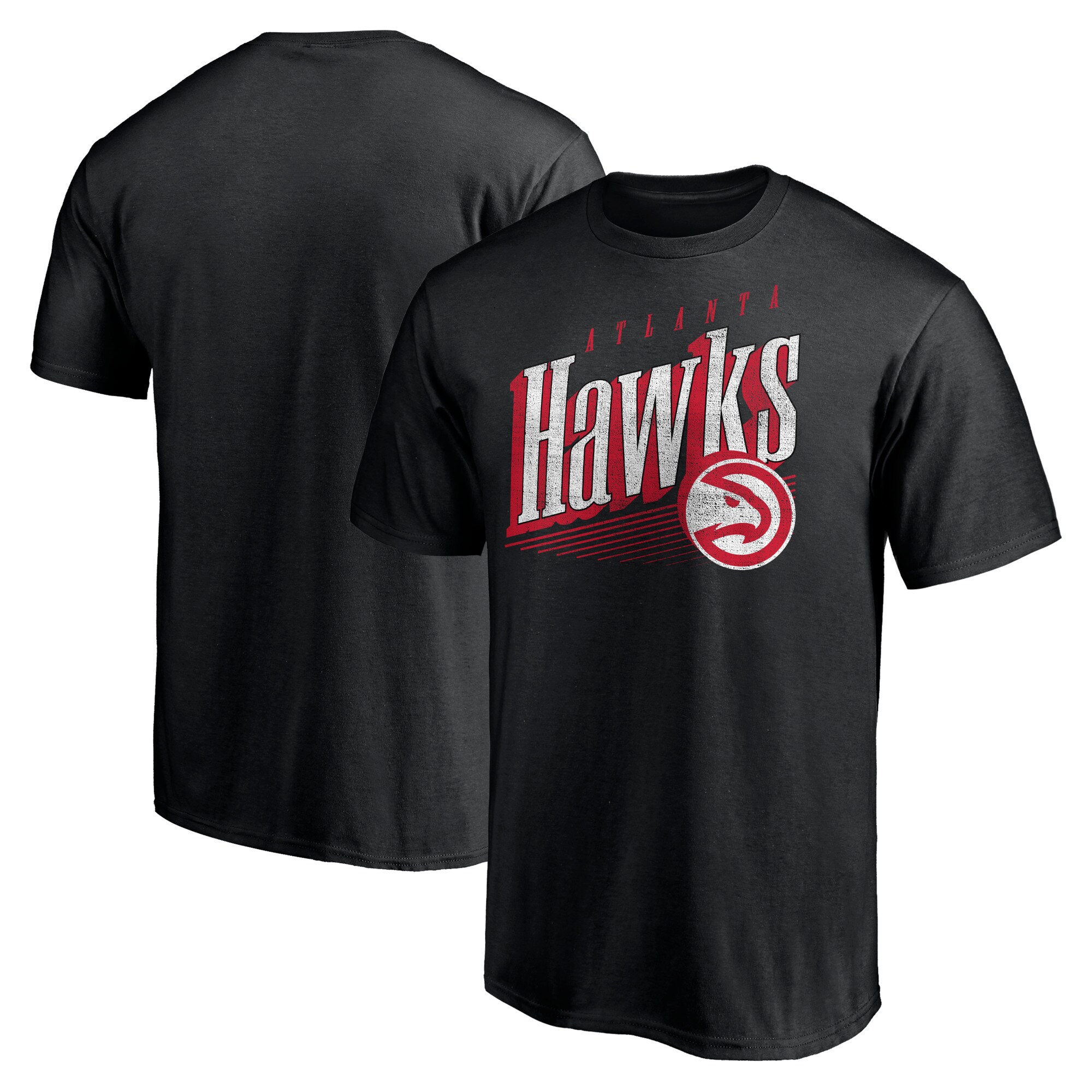 Men's Black Atlanta Hawks Winning Streak T-Shirt