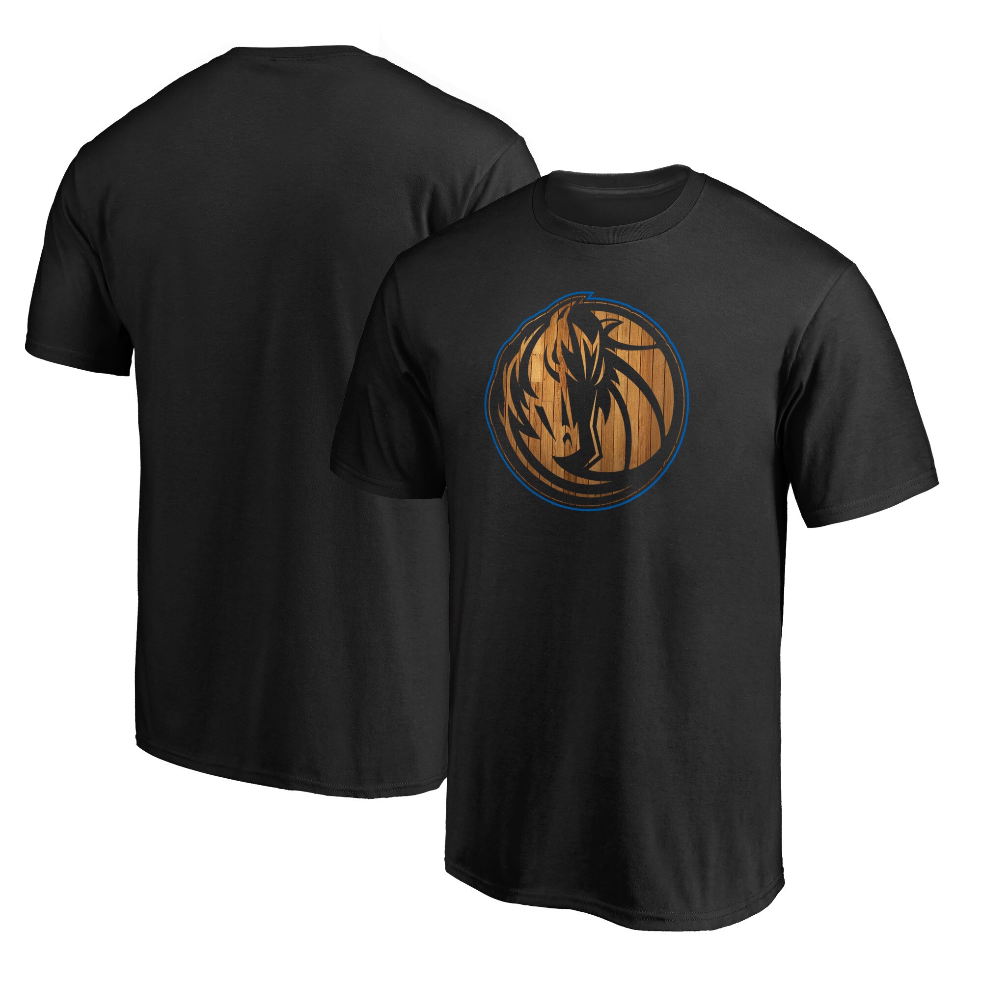 Men's Fanatics Branded Black Dallas Mavericks Hardwood Premium T-Shirt
