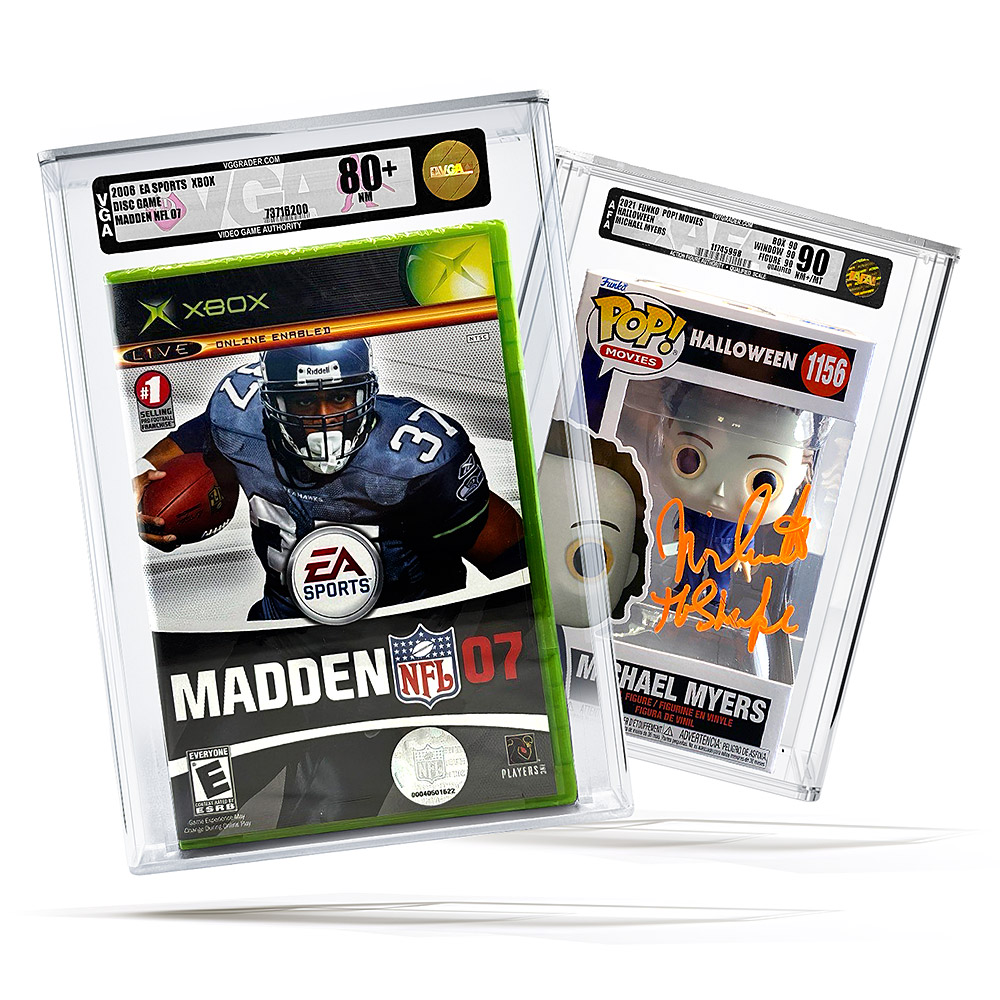 CGA cased and graded collectibles