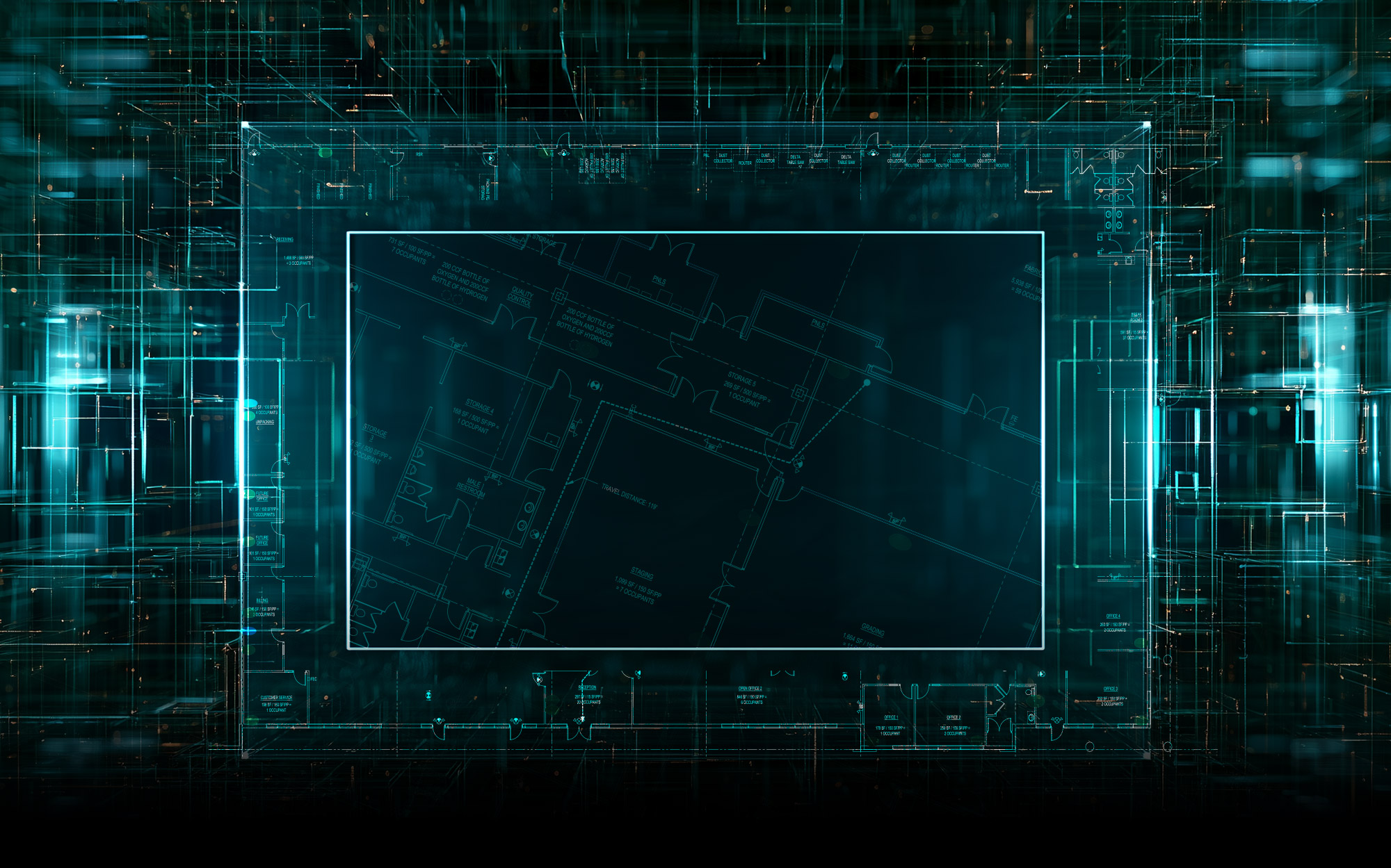 CGA facility floor plan
